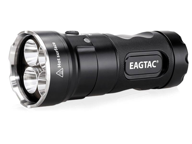 Black 4710Lm LED Flashlight Kit P838