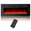 36" Electric Fireplace Insert Stove Heater with Remote Control E38205