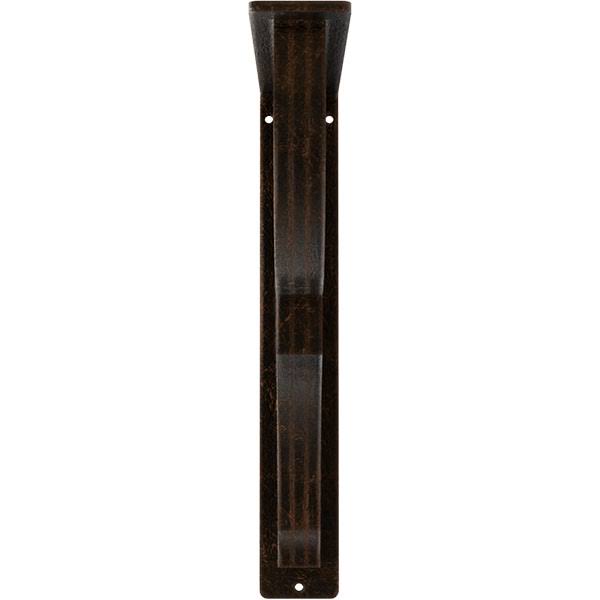 Antiqued Bronze Wrought Iron Bracket X73542