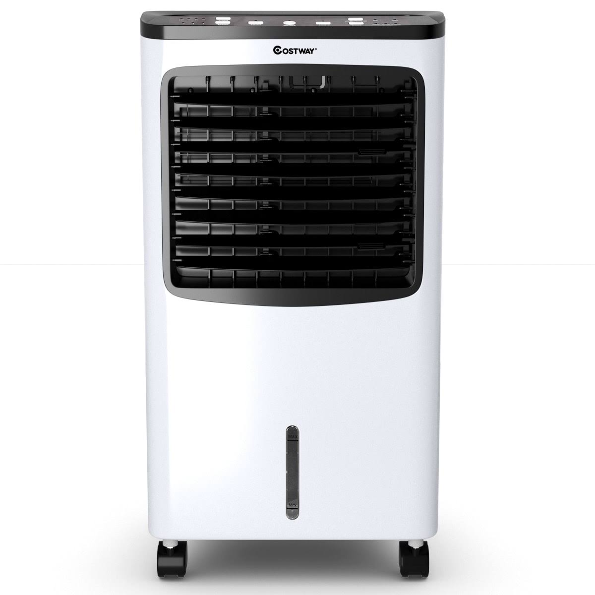 Black Portable Cooler Fan with Remote Control Q868
