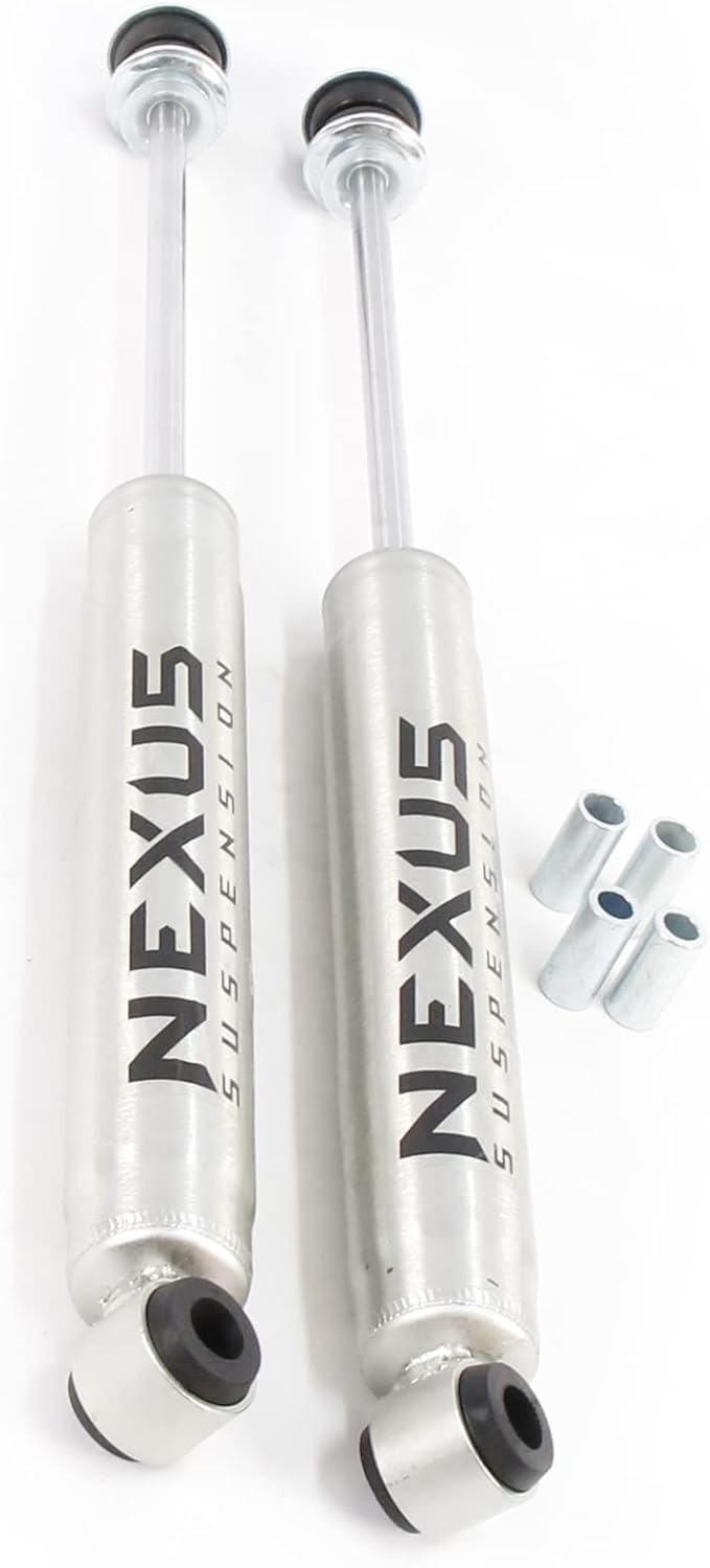 Front Shock Absorber Pair for 1994-2001 Dodge Ram 1500 2500 3500 4WD 2-3" Lift Zinc Plated Coating P575