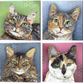 4 Piece Canvas Art Set Z7060