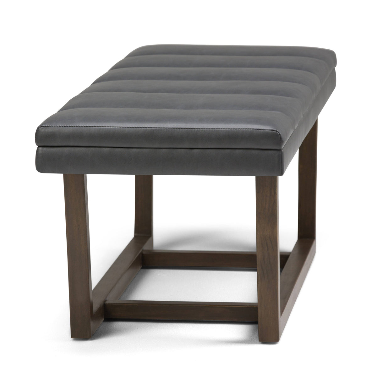 Stone Grey Ottoman Bench H3805