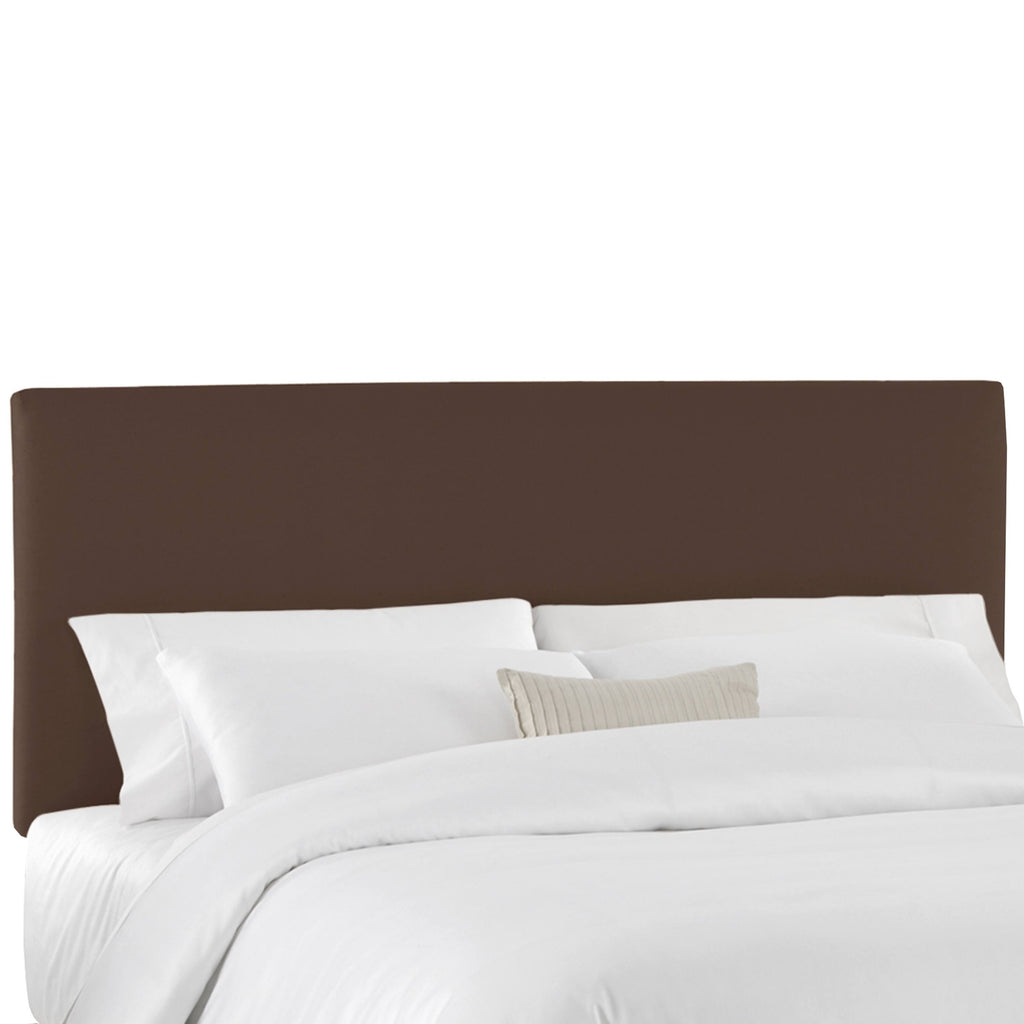 Tufted Headboard in Twill Blue California King V78775