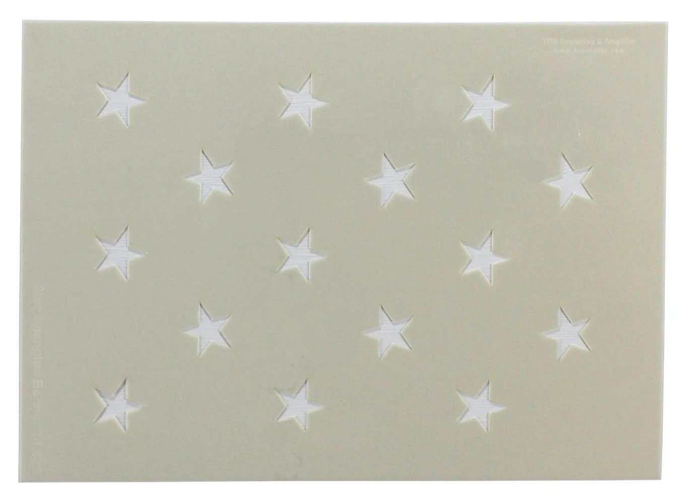 Star Field Stencil 14 Mil 10.5 x 14.82" A835