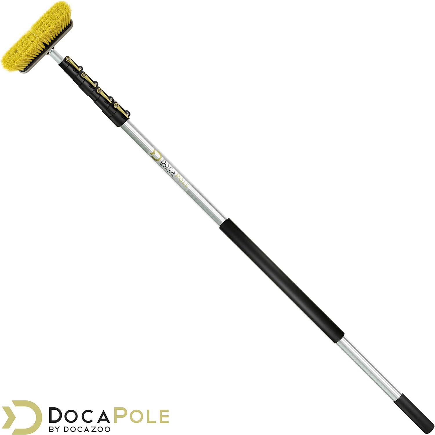 11 Inch Medium Bristle Deck Brush with Telescoping Pole L403157