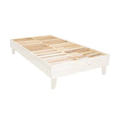 Twin Solid Wood Platform Bed D145