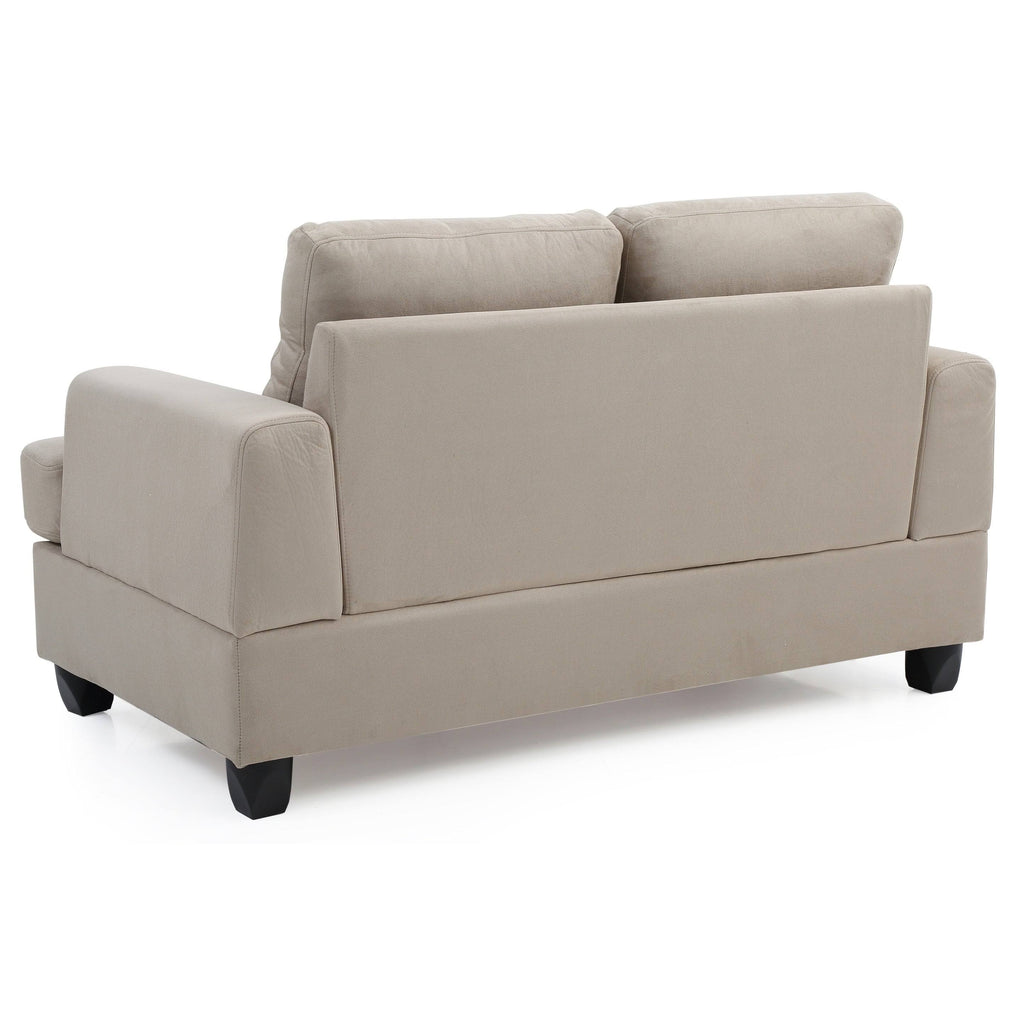 Navy Blue Loveseat X4262
