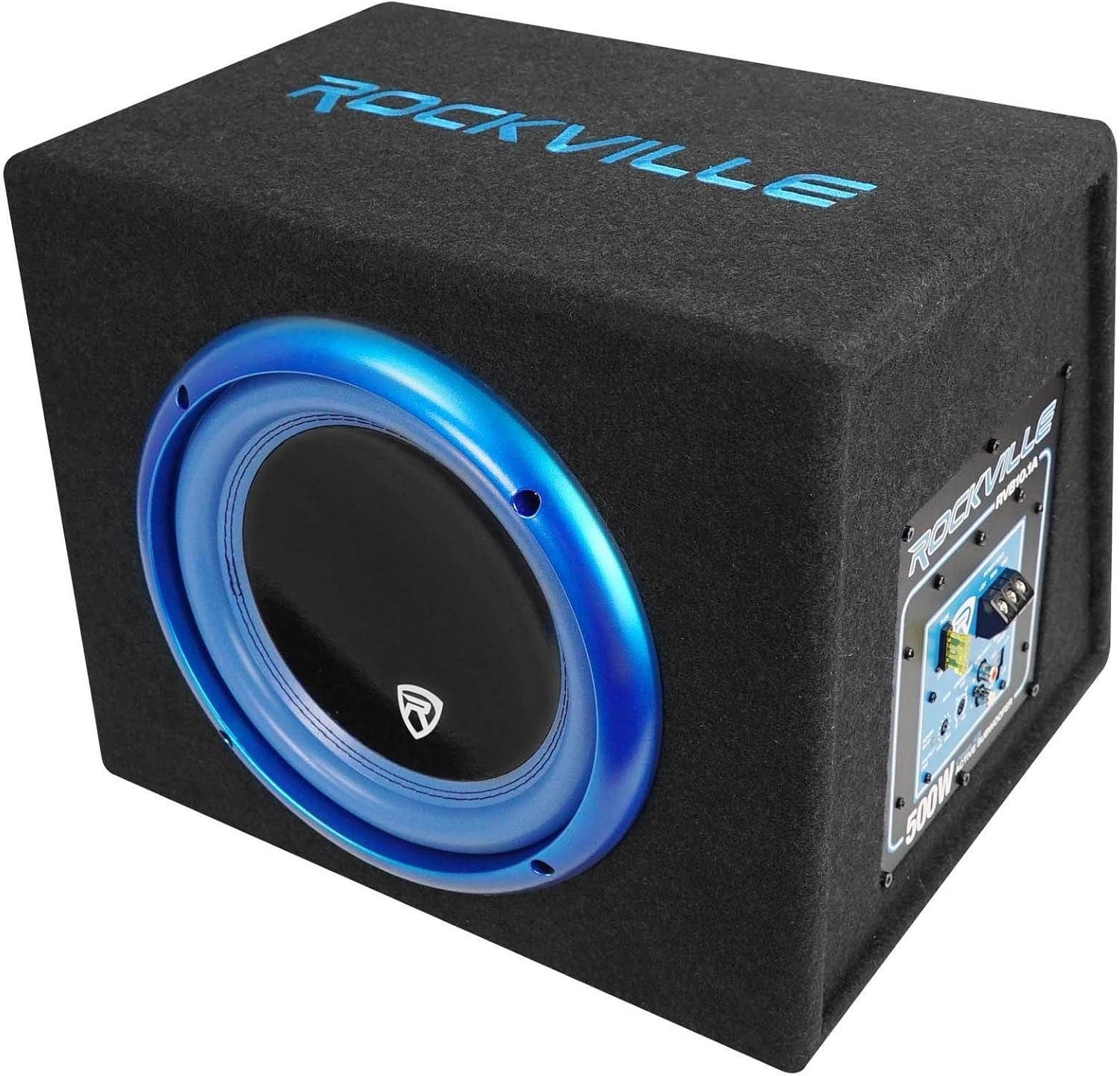 8 Inch 300W Powered Car Subwoofer with Remote F2578