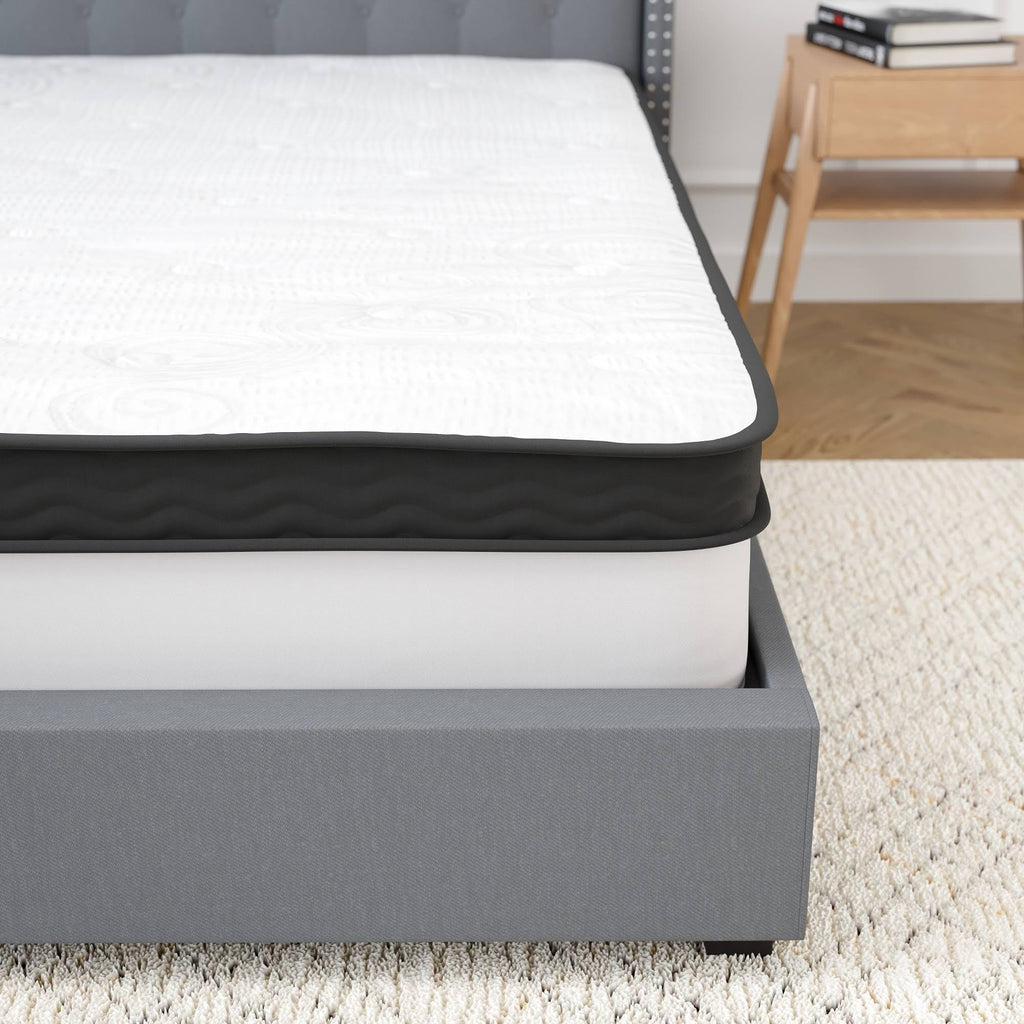 12 inch Twin Hybrid Pocket Spring Memory Foam Mattress P197