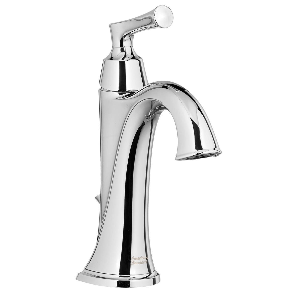 Polished Nickel Single Hole Bathroom Faucet G641