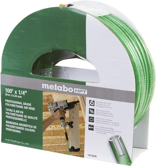 1/4-Inch x 100 Ft Polyurethane Air Hose, 300 PSI, Pack of 2 Z332901