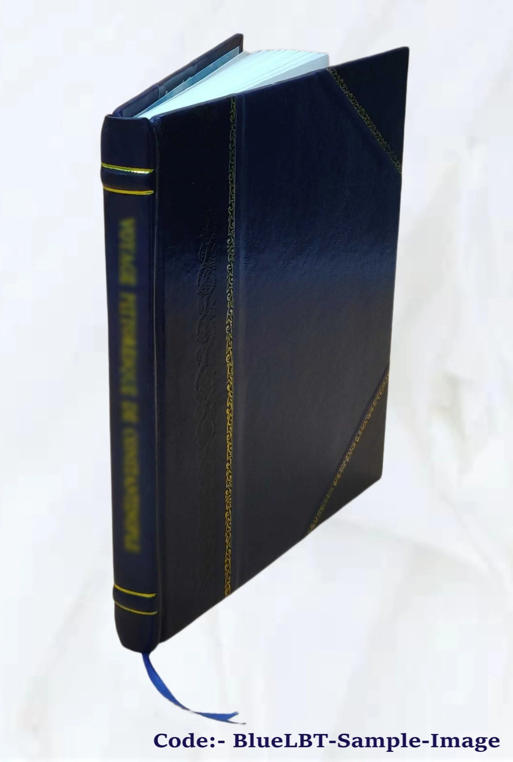 Leather Bound Poetry Book Q925