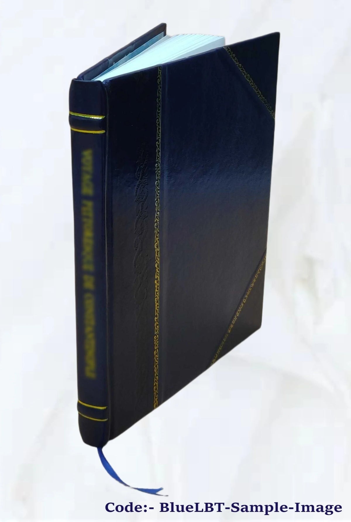 Leather Bound Poetry Book Q925