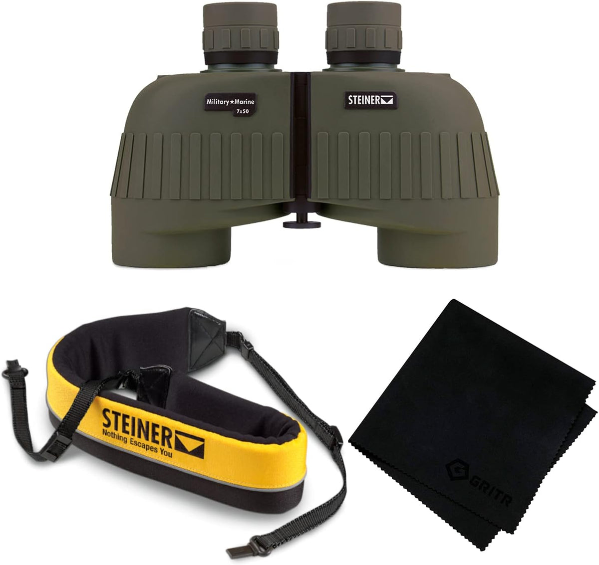 Green 8x30 Waterproof Binoculars B966847