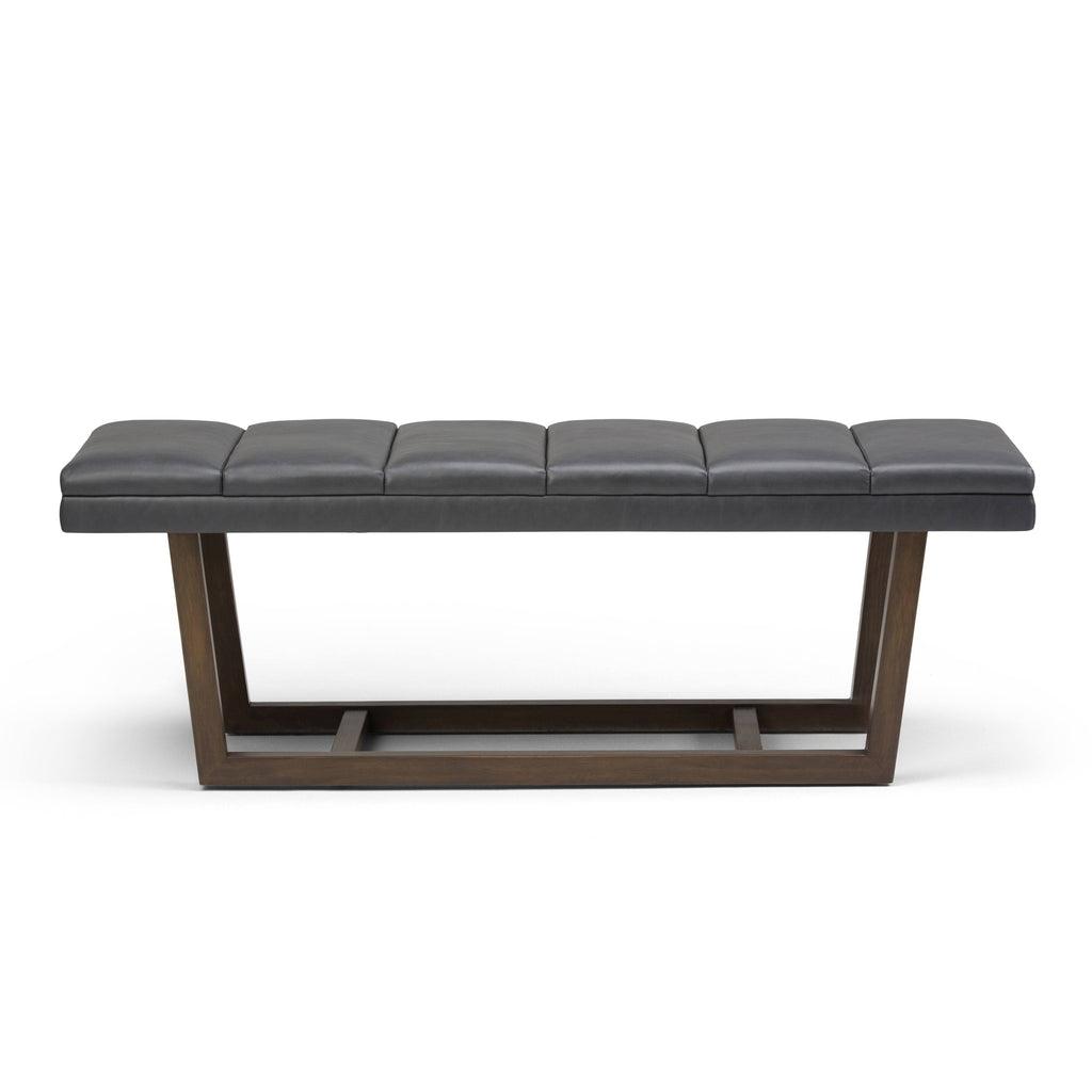 Stone Grey Ottoman Bench H3805
