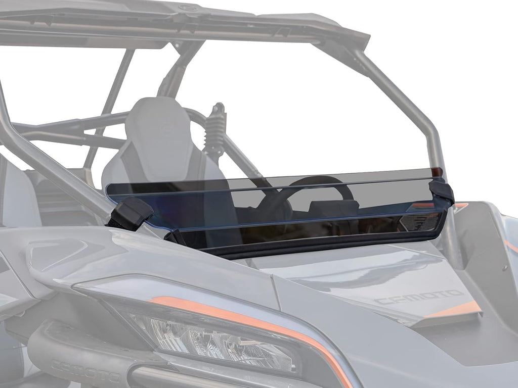 Half Windshield Clear Standard 1/4" Polycarbonate Y6921