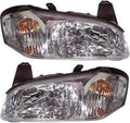 Headlight Assembly Pair for Nissan Maxima 2000 2001 Halogen T82487