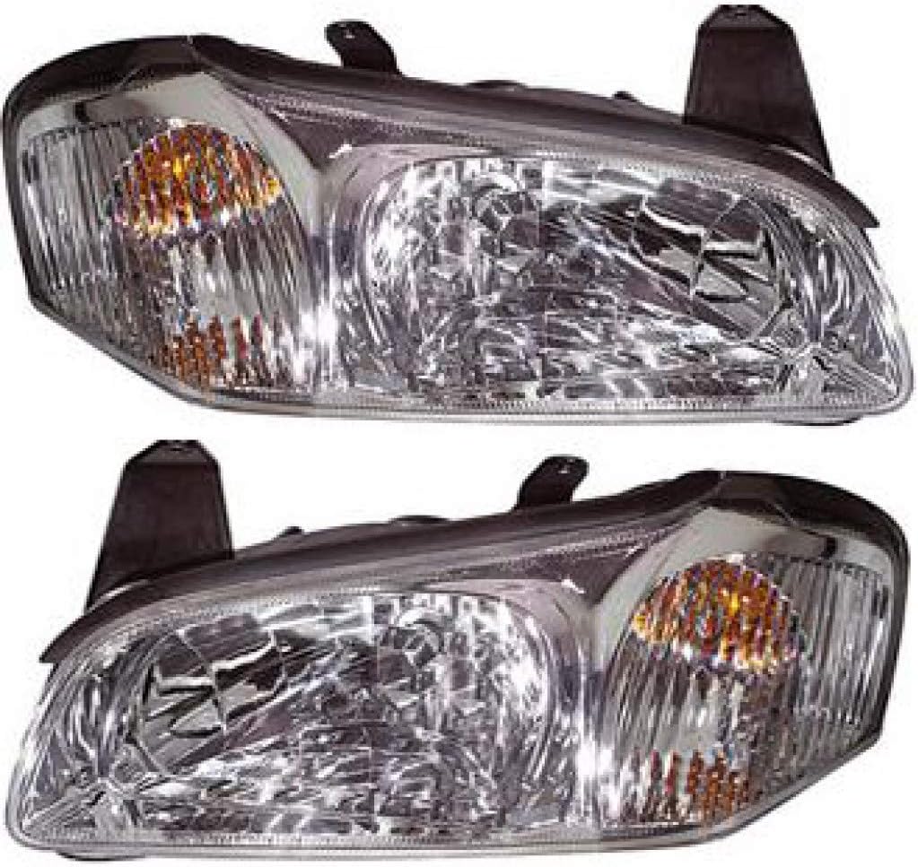 Headlight Assembly Pair for Nissan Maxima 2000 2001 Halogen T82487