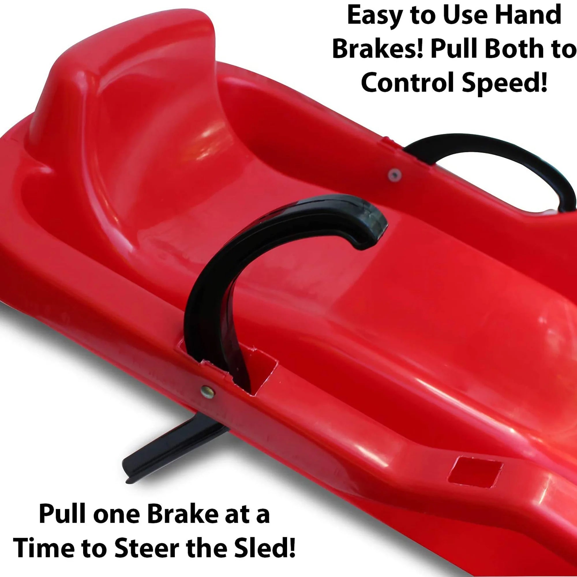 Flexible Flyer Winter Heat Sled with Brakes, 38 Inches P421918