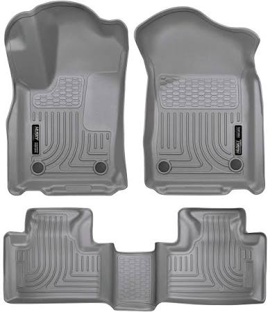 Black Front & 2nd Seat Floor Liners O504