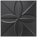Black 7-3/4 in. x 7-3/4 in. Ceramic Wall Tile N863