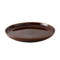 13 1/8 x 1 3/8 Pizza/Serving Plate Caramel Case of 6 G47171
