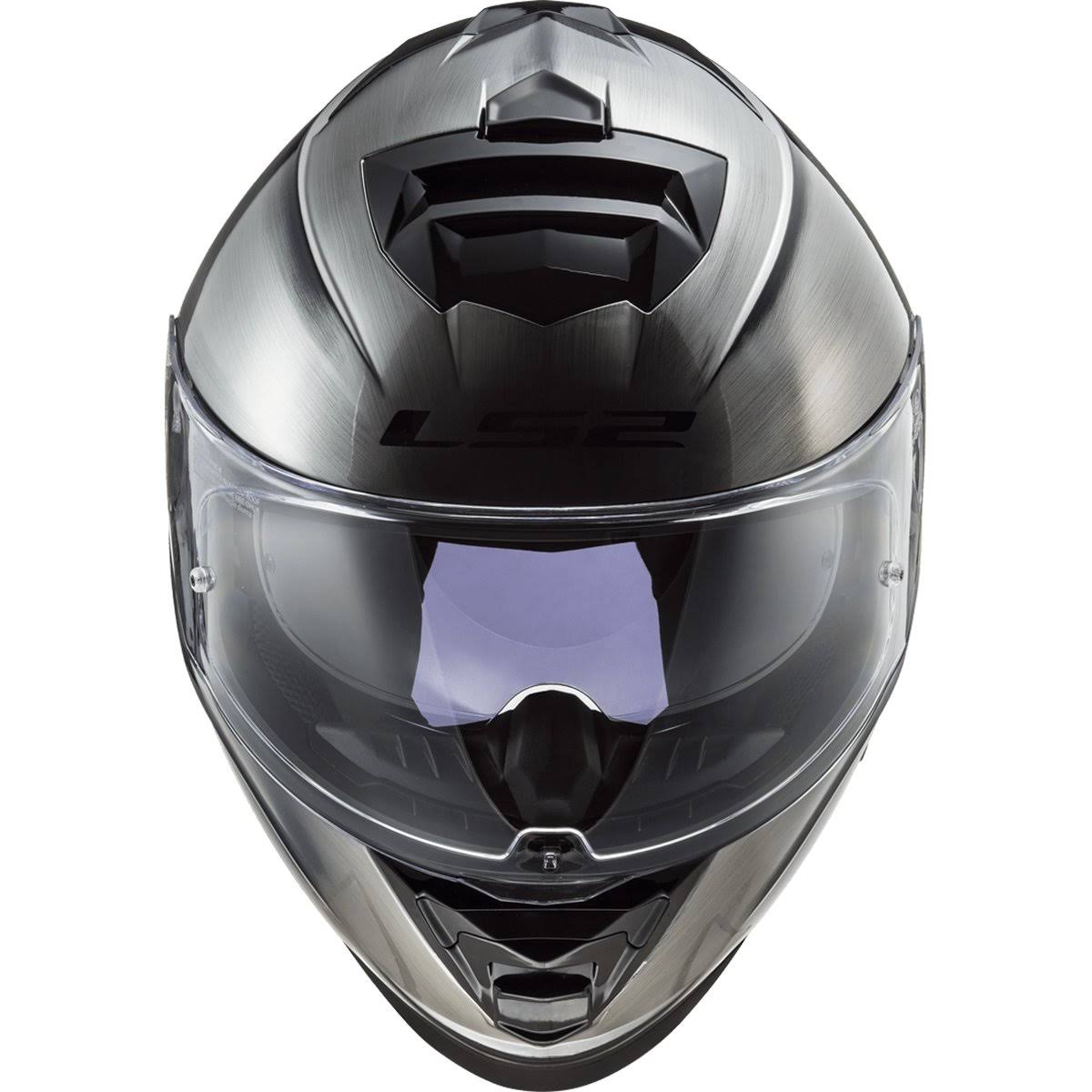 Brushed Alloy Solid Helmet Q120