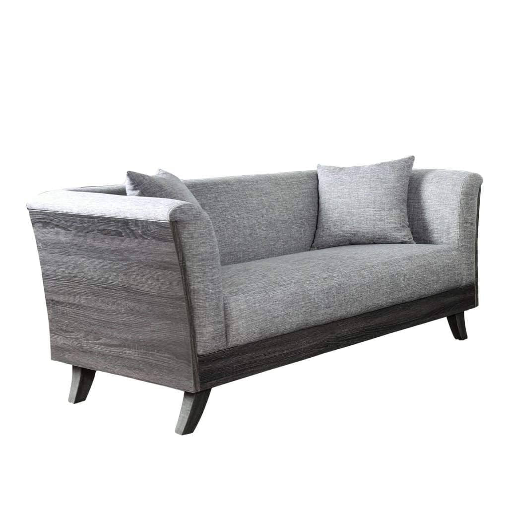 Gray Loveseat F5587
