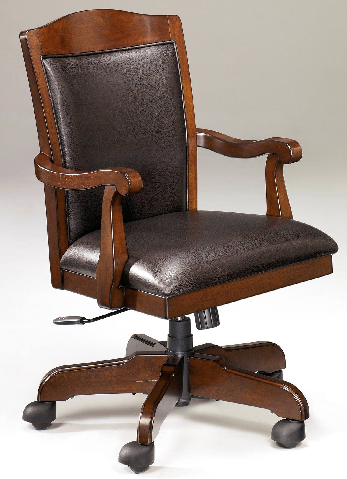 Brown Swivel Desk Chair Y219