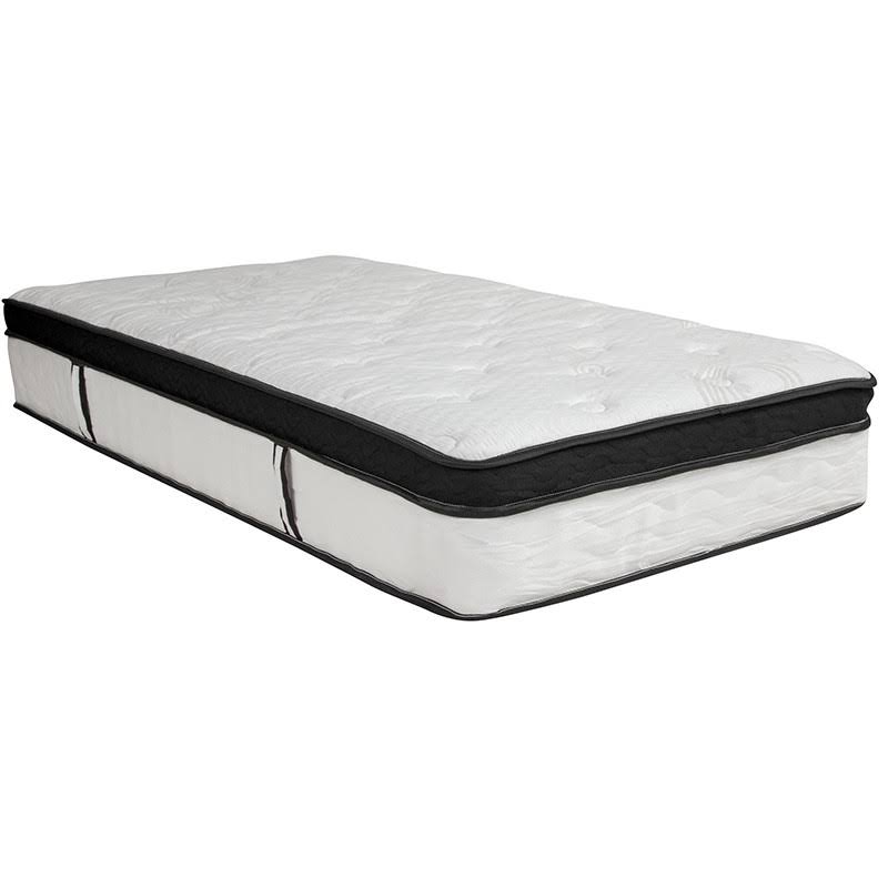 12 inch Twin Hybrid Pocket Spring Memory Foam Mattress P197