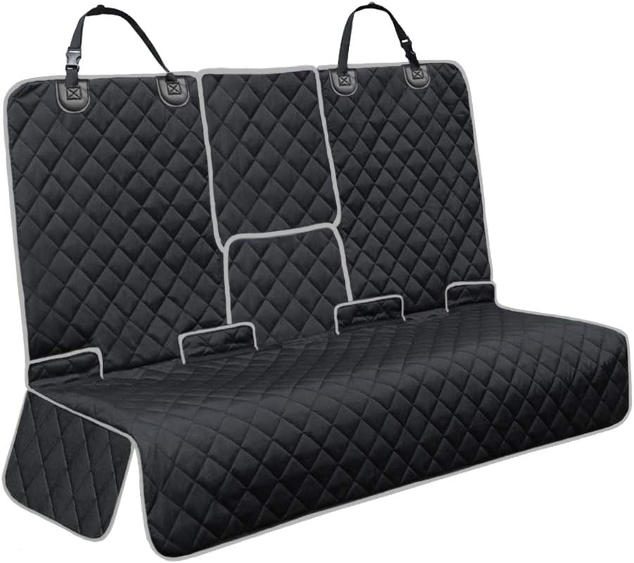 Waterproof Hammock Car Seat Cover for Dogs (Gray, 56") Pack of 2 R243