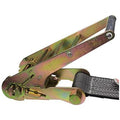 4 Inch X 30 Foot Blackline Ratchet Strap With Chain Extensions I30206
