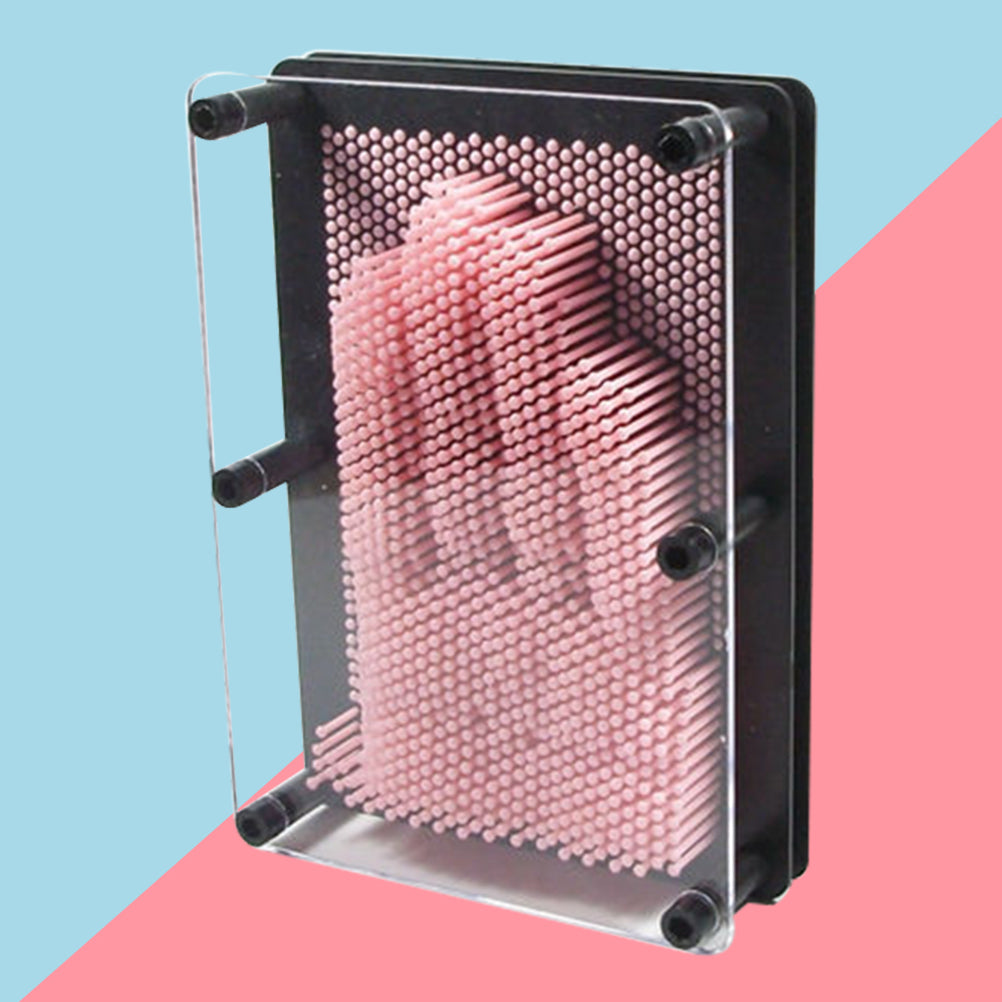 Pink 3-Dimensional Pin Art Board Toy M41759