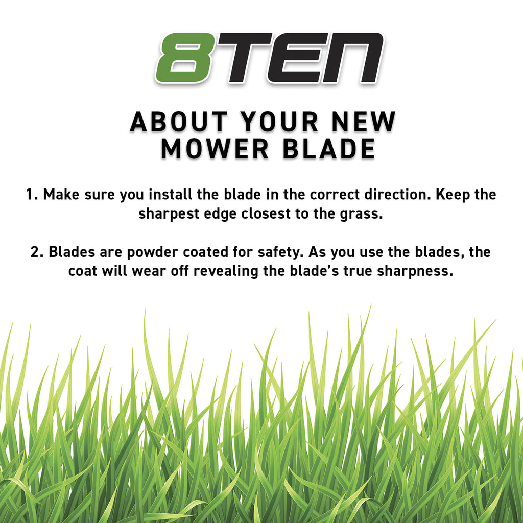 6 Pack Mulching Blade 38 inch U466