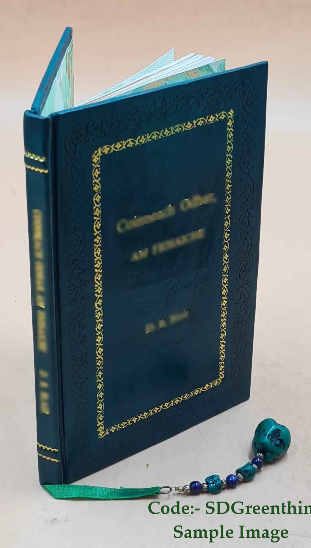 Premium Leather Bound Book Q225