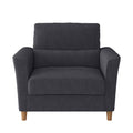 Upholstered Accent Chair And A Half S3354