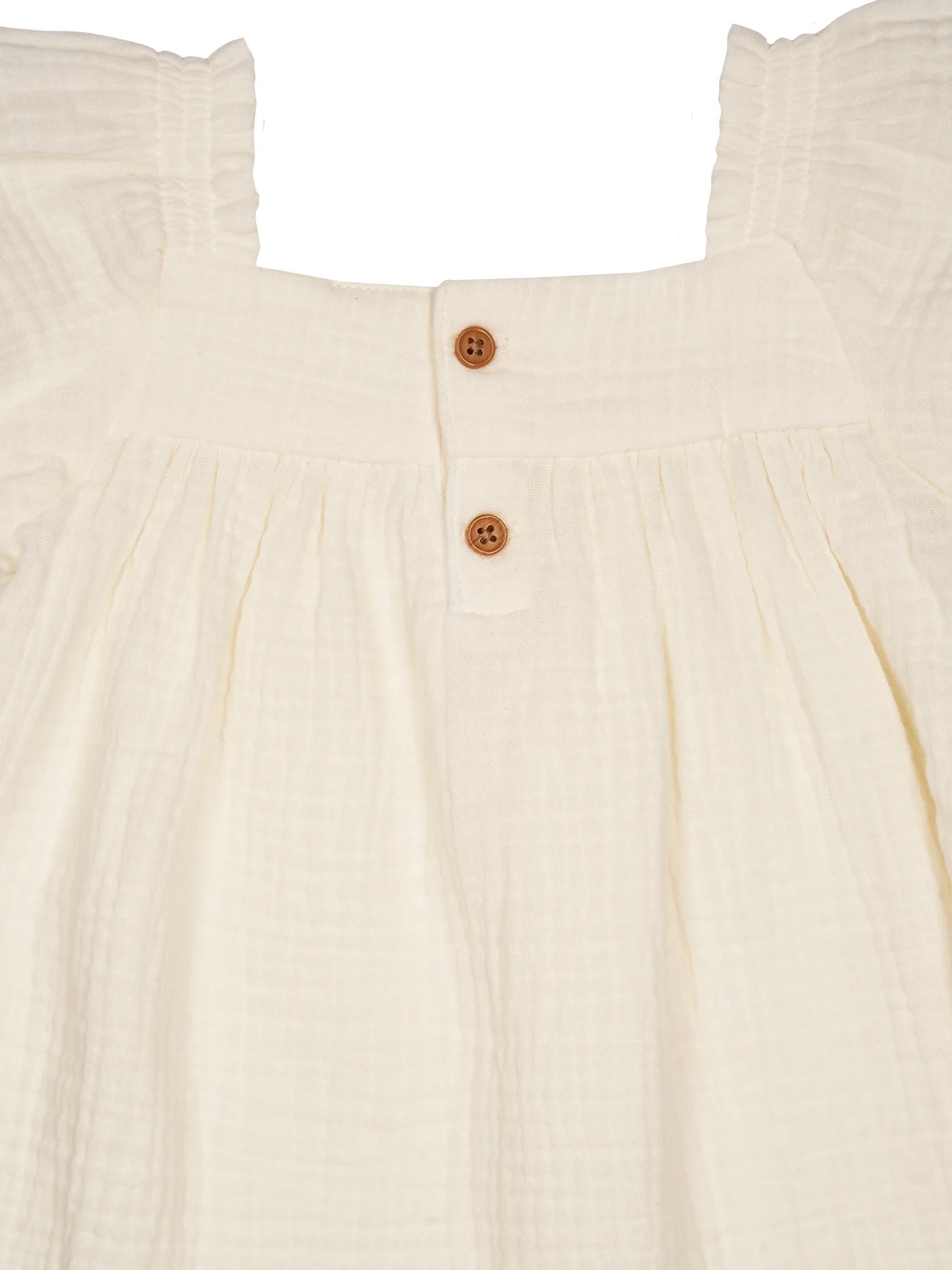 Ruffle Sleeve Dress and Diaper Cover Y6033