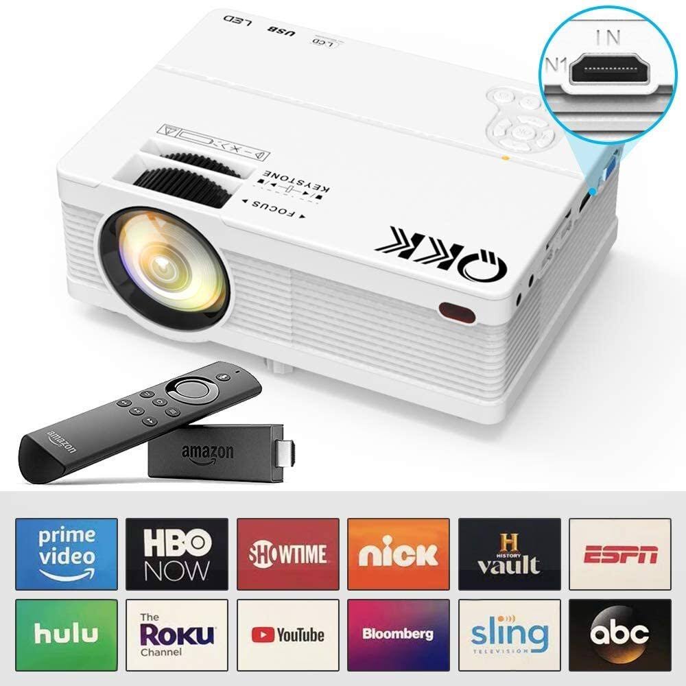 Mini LCD Projector 4500 Lumens Full HD 1080p R40431
