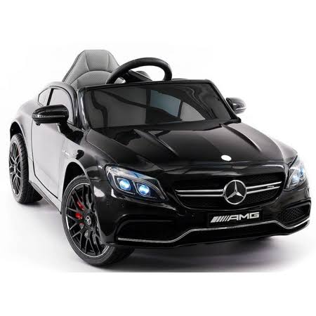 Black Kids Ride on Toy Car with R/C Parental Remote R532446