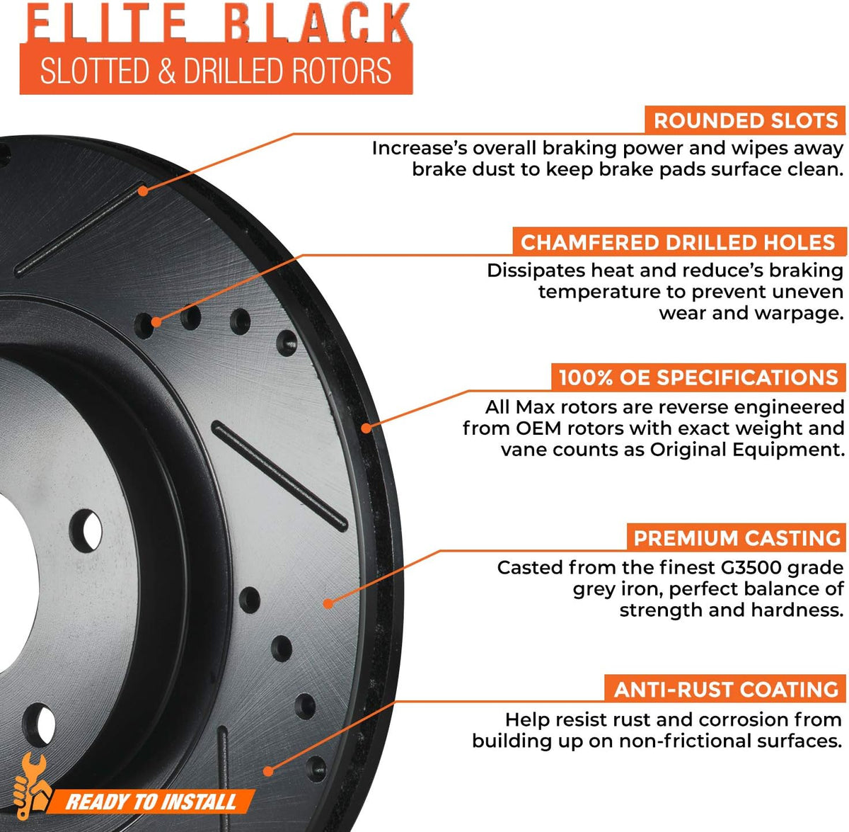 Brakes Elite XDS Rotors R4018