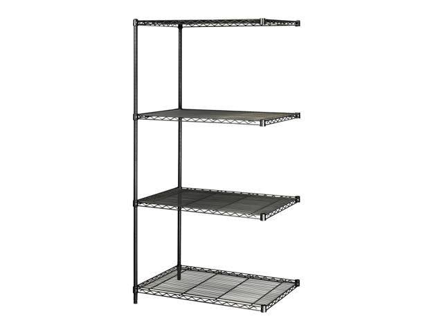 Black Wire Shelving Add-On Unit I17533