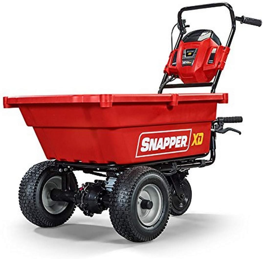 Red/Black Side Extension Attachment for 82V Utility Cart O622