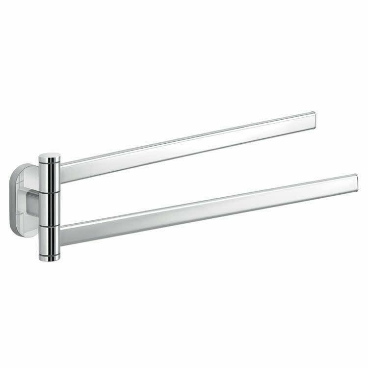 Chrome Wall Mounted Towel Bar P593
