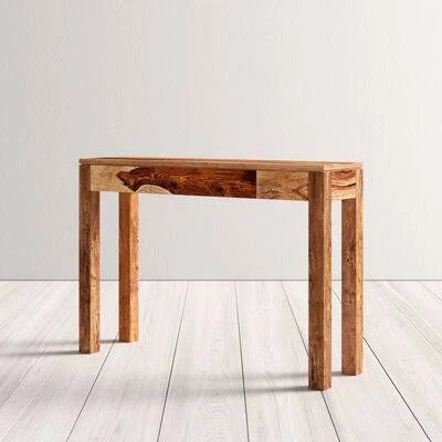 Solid Wood Console Table Dark Sheesham C65499