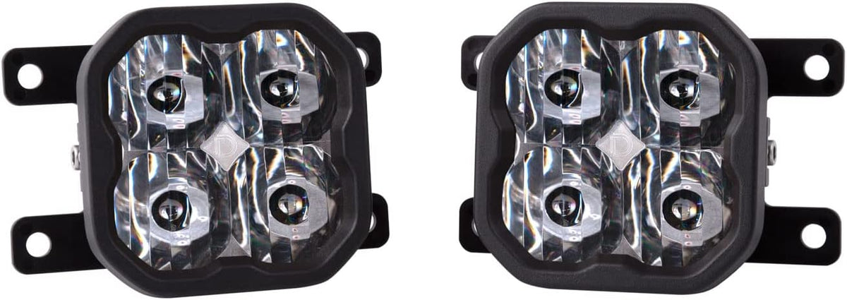 Yellow SAE/DOT LED Fog Light Kit for Ford Ranger 2019-2021 I367305