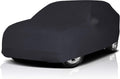 Black Semi Custom Fit Satin Car Cover T3915