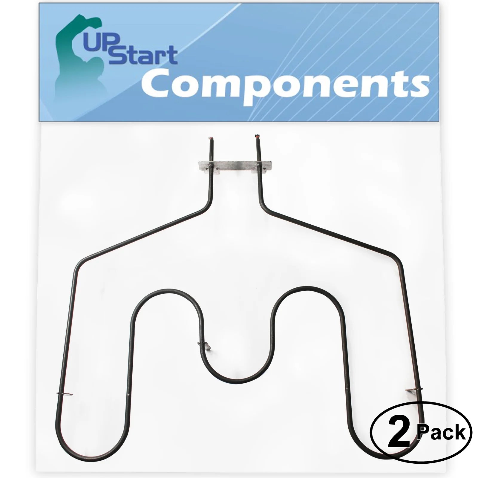 2-Pack Bake Element for General Electric Oven Heating Element X65636