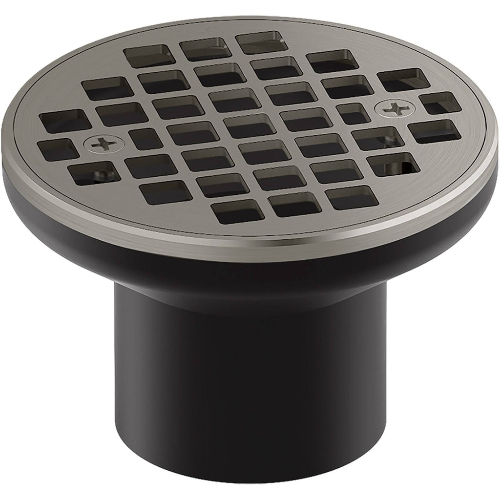 Brushed Nickel Round Tile-In Shower Drain J878