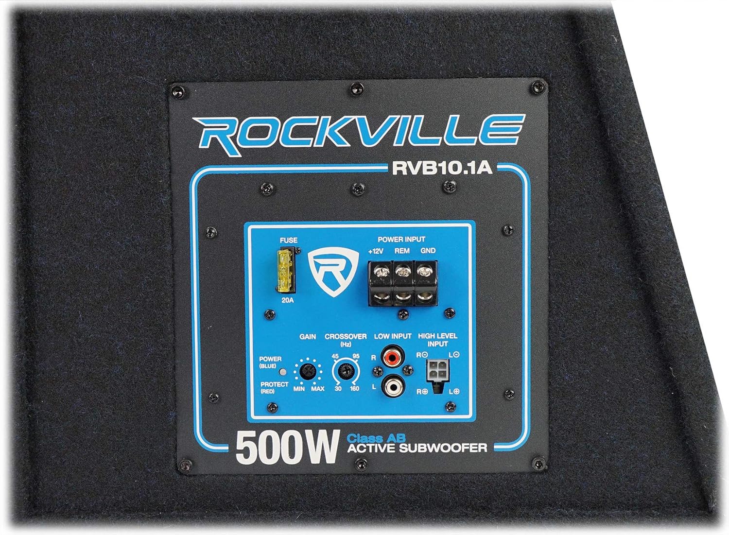8 Inch 300W Powered Car Subwoofer with Remote F2578